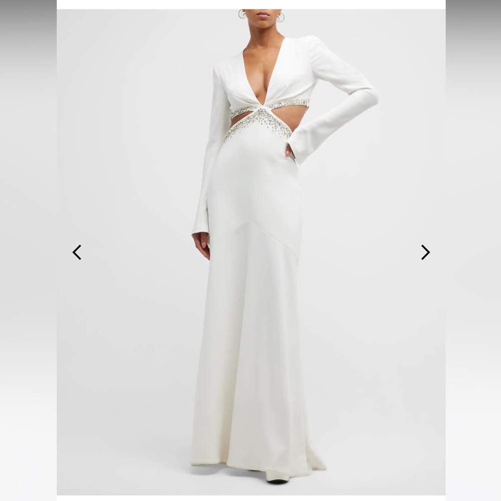 A.L.C. Trina Gown in White Size 6